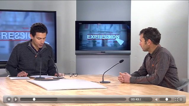 Interview TV8 mont Blanc - mardi 27 janvier 2015